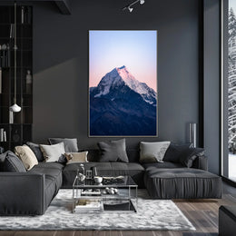 Majestic Mountain At Dawn Poster