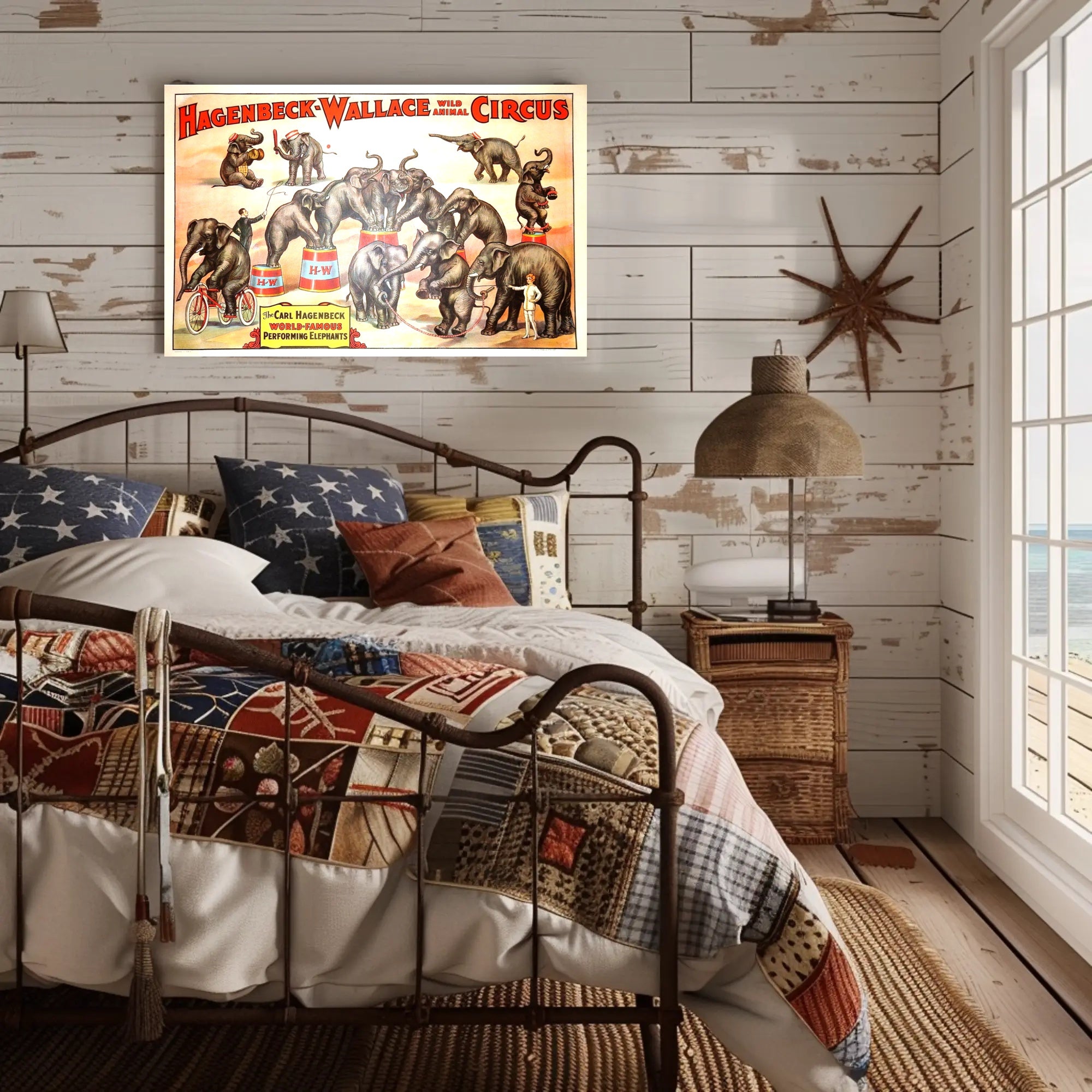 Hagenbeck-Wallace Wild Animal Circus Poster