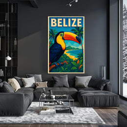 Belize Tropical Paradise Poster