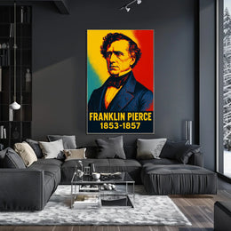Franklin Pierce 14Th President Poster