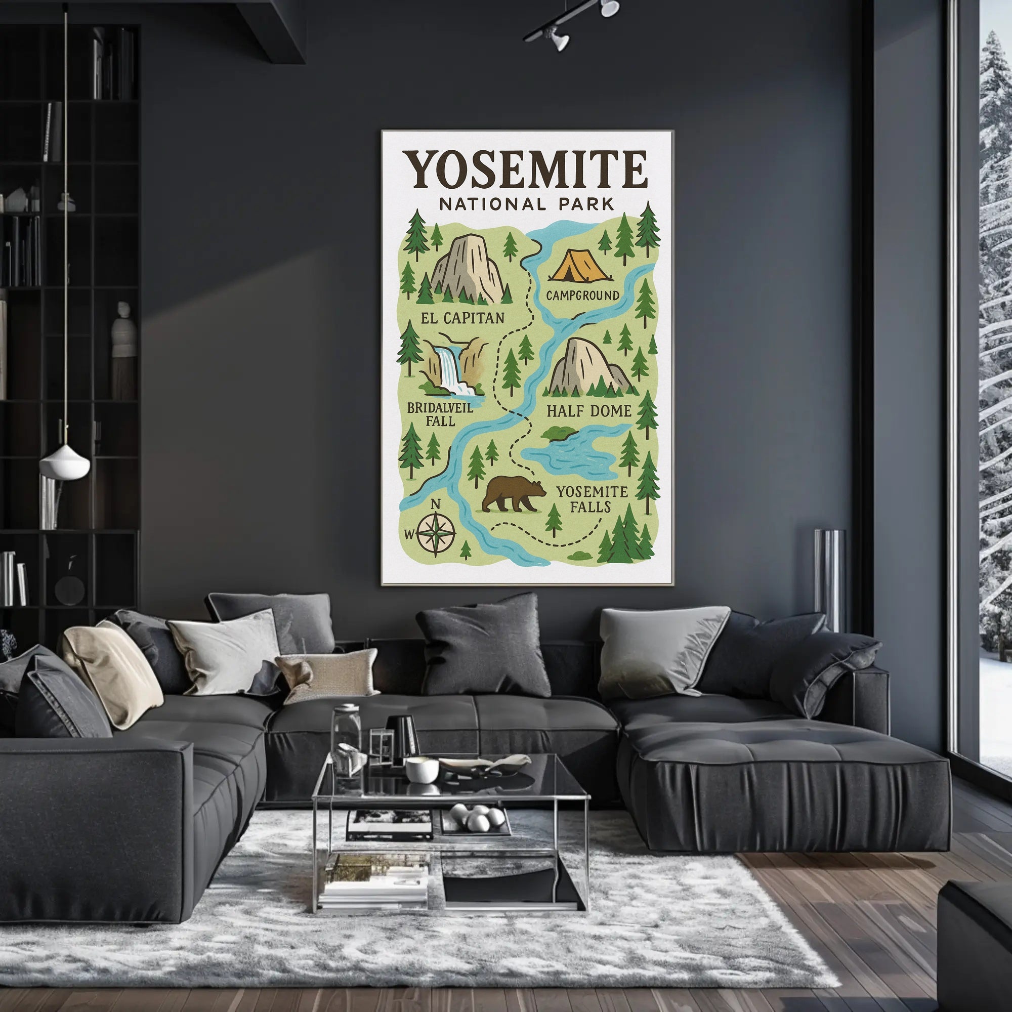Explore Yosemite National Park Poster PosterGoat