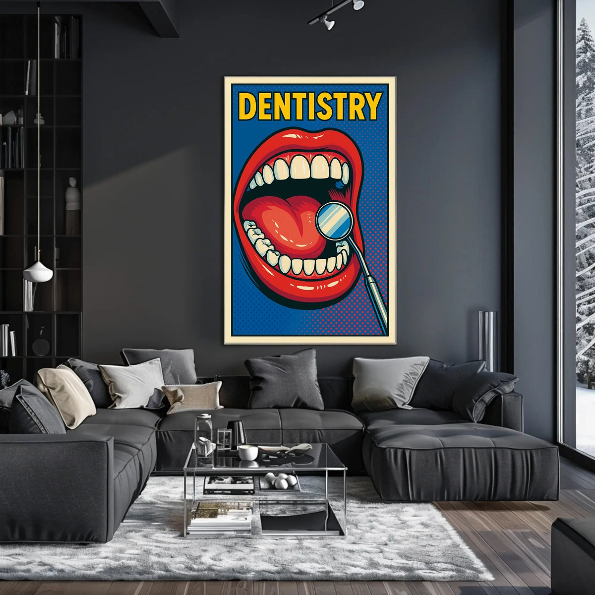 Vibrant Dentistry Promotion Poster