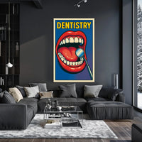 Vibrant Dentistry Promotion Poster