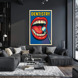 Vibrant Dentistry Promotion Poster