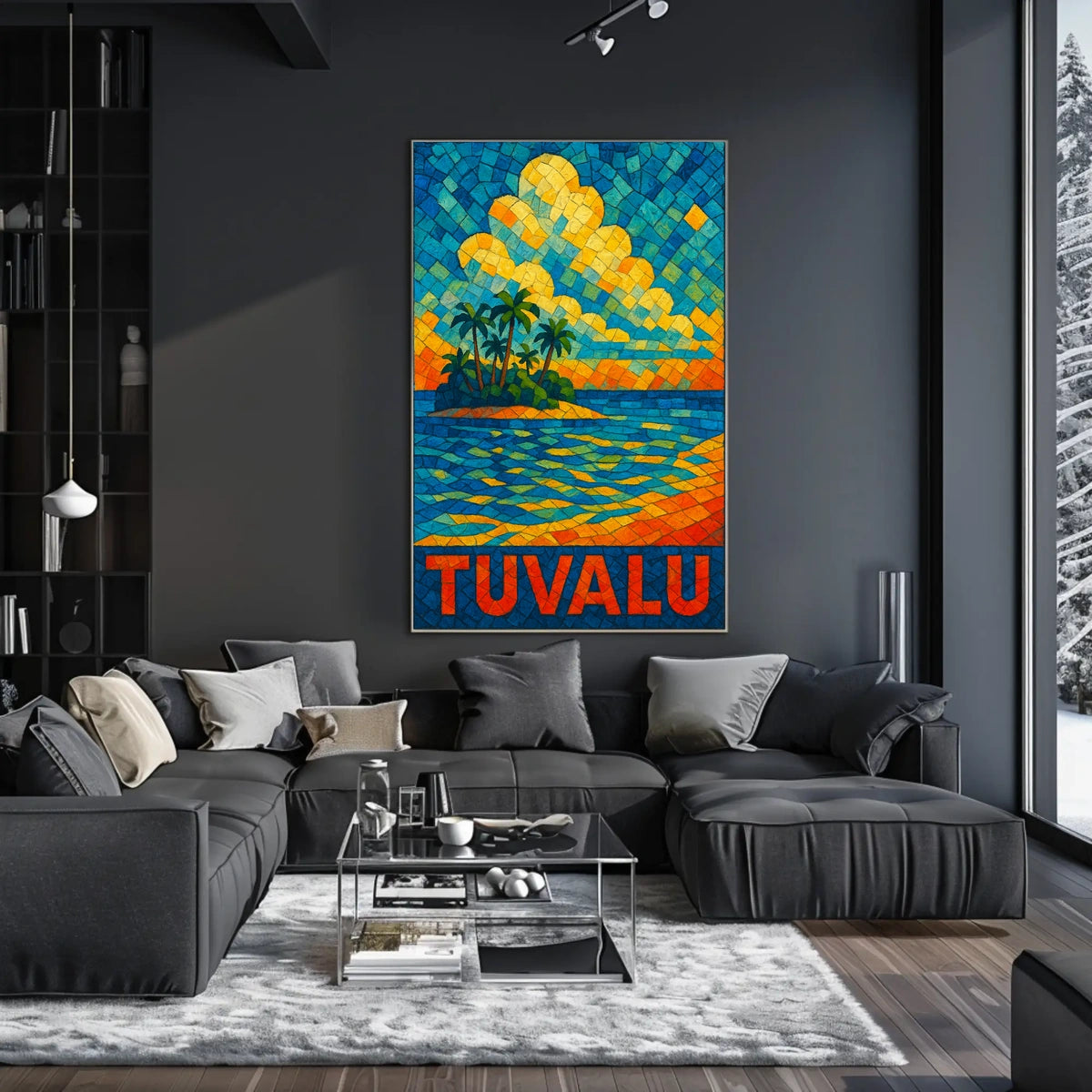 Tropical Paradise Of Tuvalu Poster