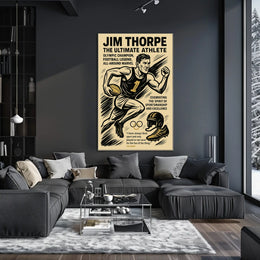 Jim Thorpe The Ultimate Athlete Jim Thorpe Poster