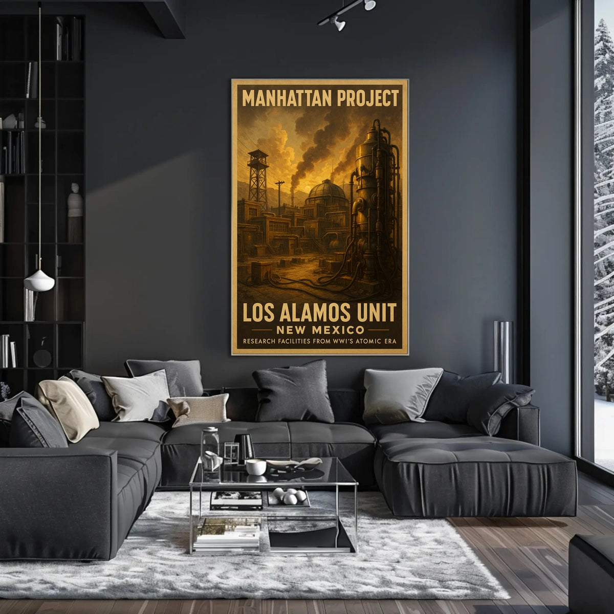 Manhattan Project Los Alamos Unit Poster