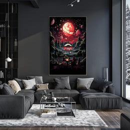 Cosmic Diner Dreamscape Poster