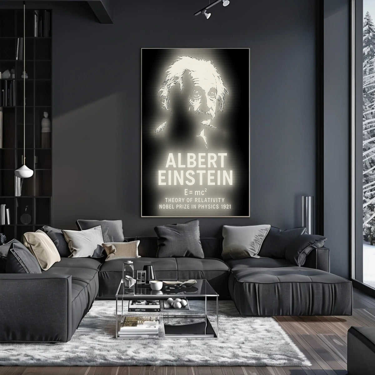 Albert Einstein Theory Of Relativity Poster
