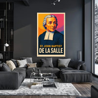 St. John Baptist de La Salle Poster