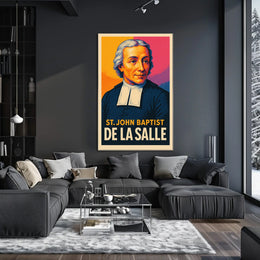 St. John Baptist de La Salle Poster