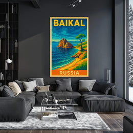 Baikal Russia Poster