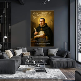 Saint Thomas Aquinas Tribute Poster PosterGoat