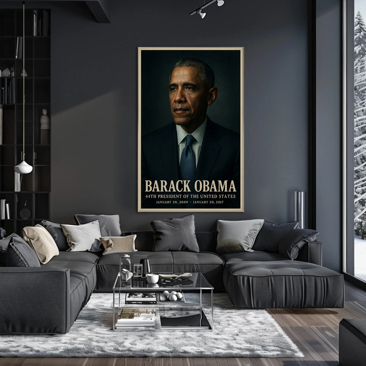 Barack Obama 44th President Poster Wall Art Decor For Home