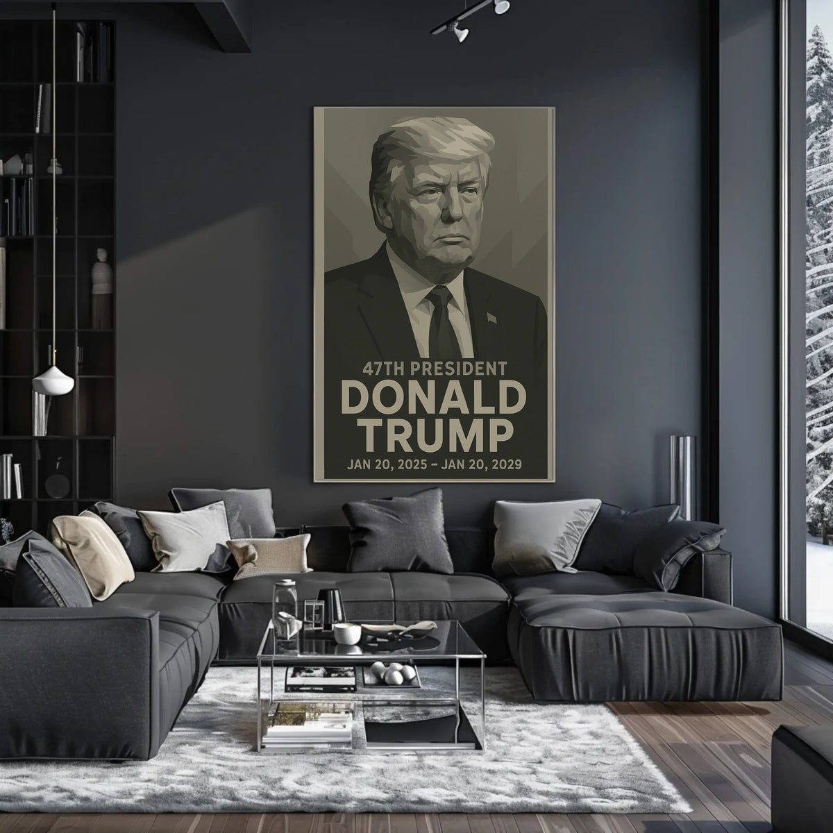 Donald Trump 47th President Poster