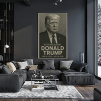 Donald Trump 47th President Poster