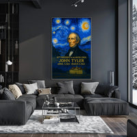 John Tyler 10th President of the United States Presidential Masterpiece Series Poster