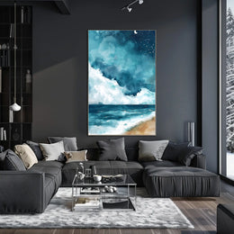 Celestial Seascape Poster