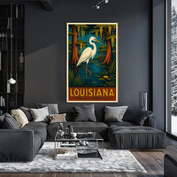 Louisiana Wildlife Poster
