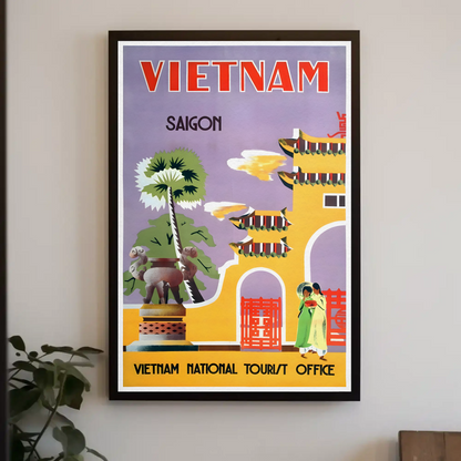 Vietnam Travel Poster