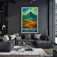 Kobuk Valley National Park Poster Wall Art Alaska Landscape