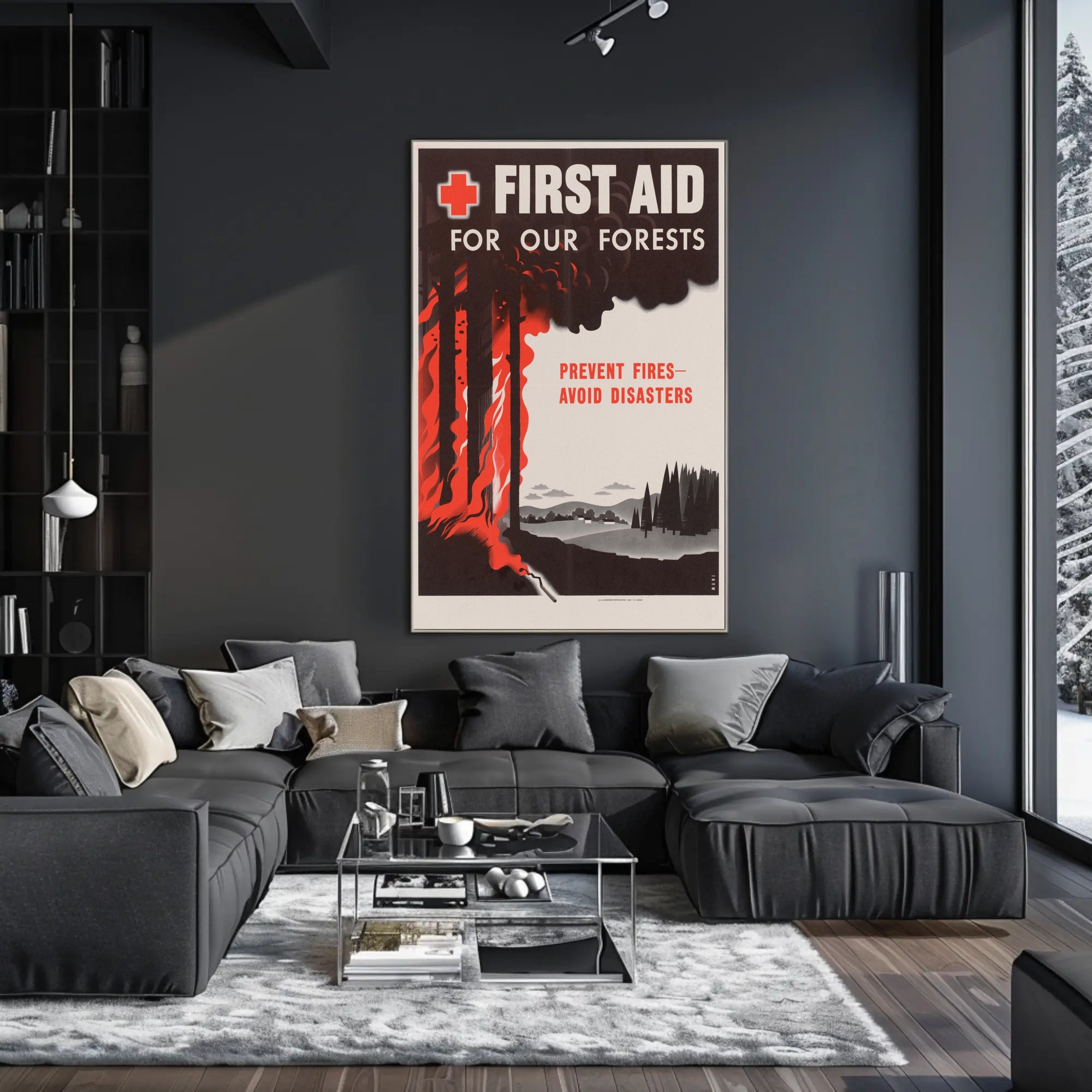 First Aid for Forests Poster PosterGoat
