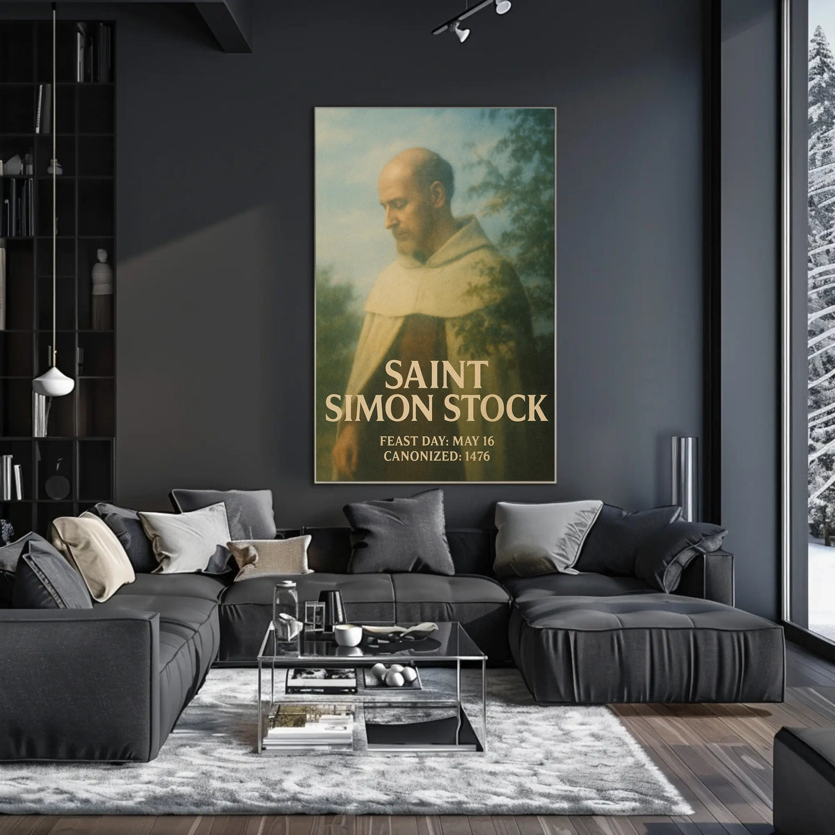 Saint Simon Stock Poster
