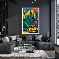 Vibrant New York City Poster