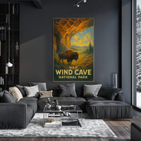 Visit Wind Cave National Park Poster