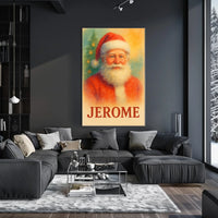 Christmas Cheer Santa Claus Holiday Magic Cultural Poster