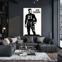 Jim Thorpe Legendary Athlete Poster