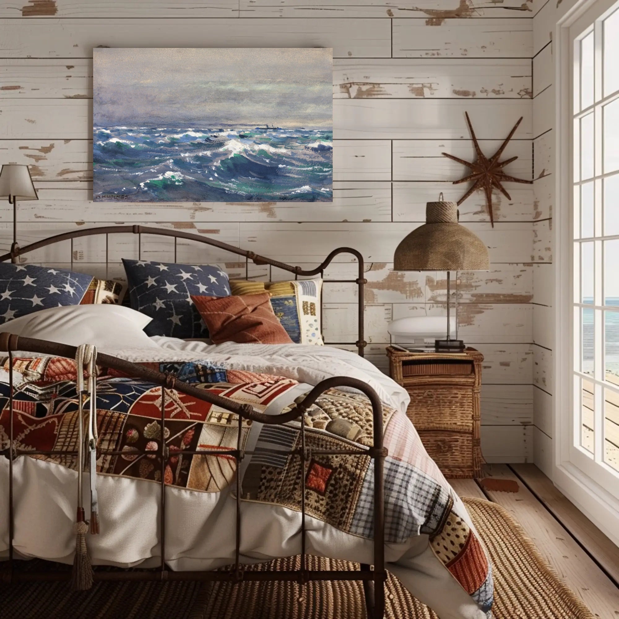 Seascape Serenity Poster