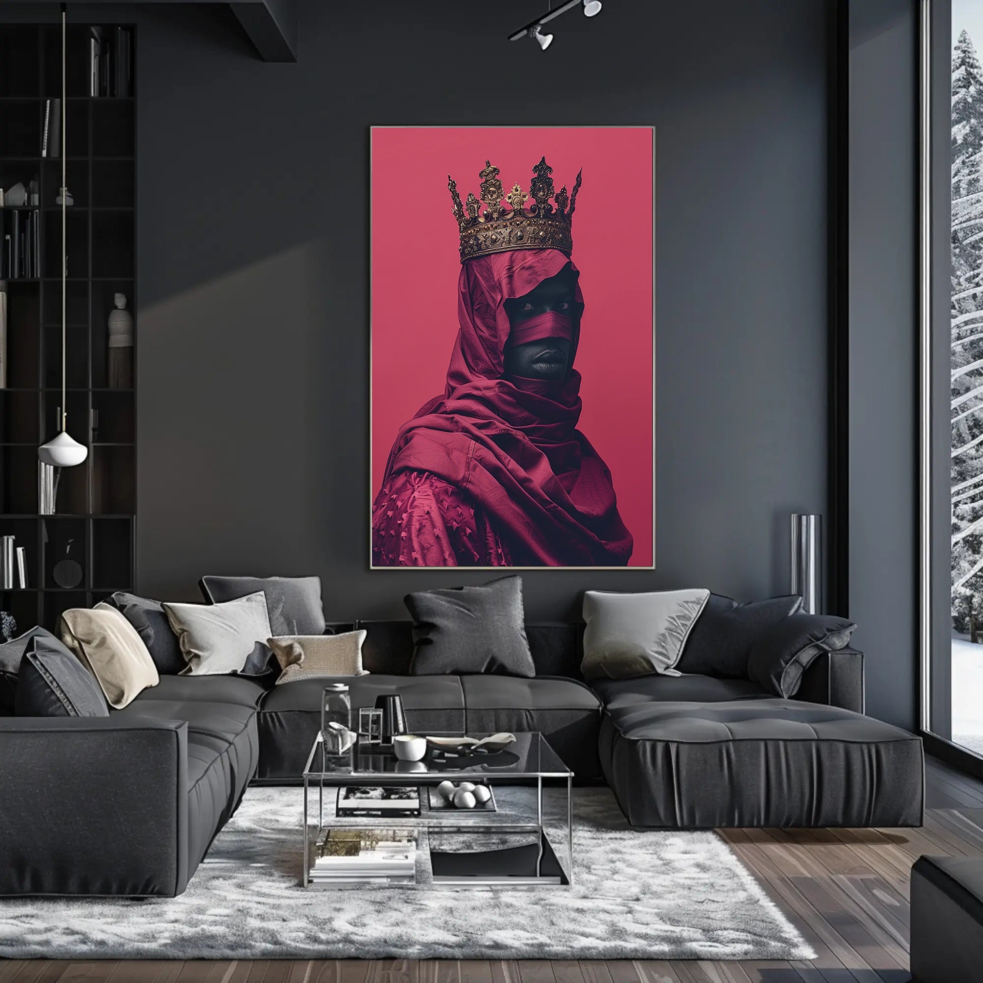 Regal Majesty Art Print Poster for Home Decor and Wanderlust Lovers PosterGoat