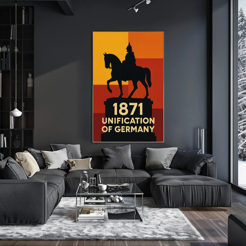 Unification of Germany 1871 Historical or Presidential Poster
