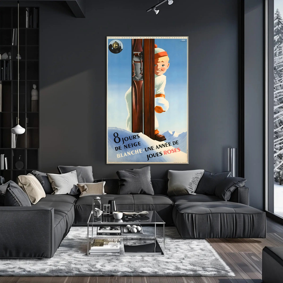 Winter Adventure Promotion Poster