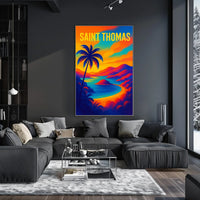 Saint Thomas Tropical Getaway Poster
