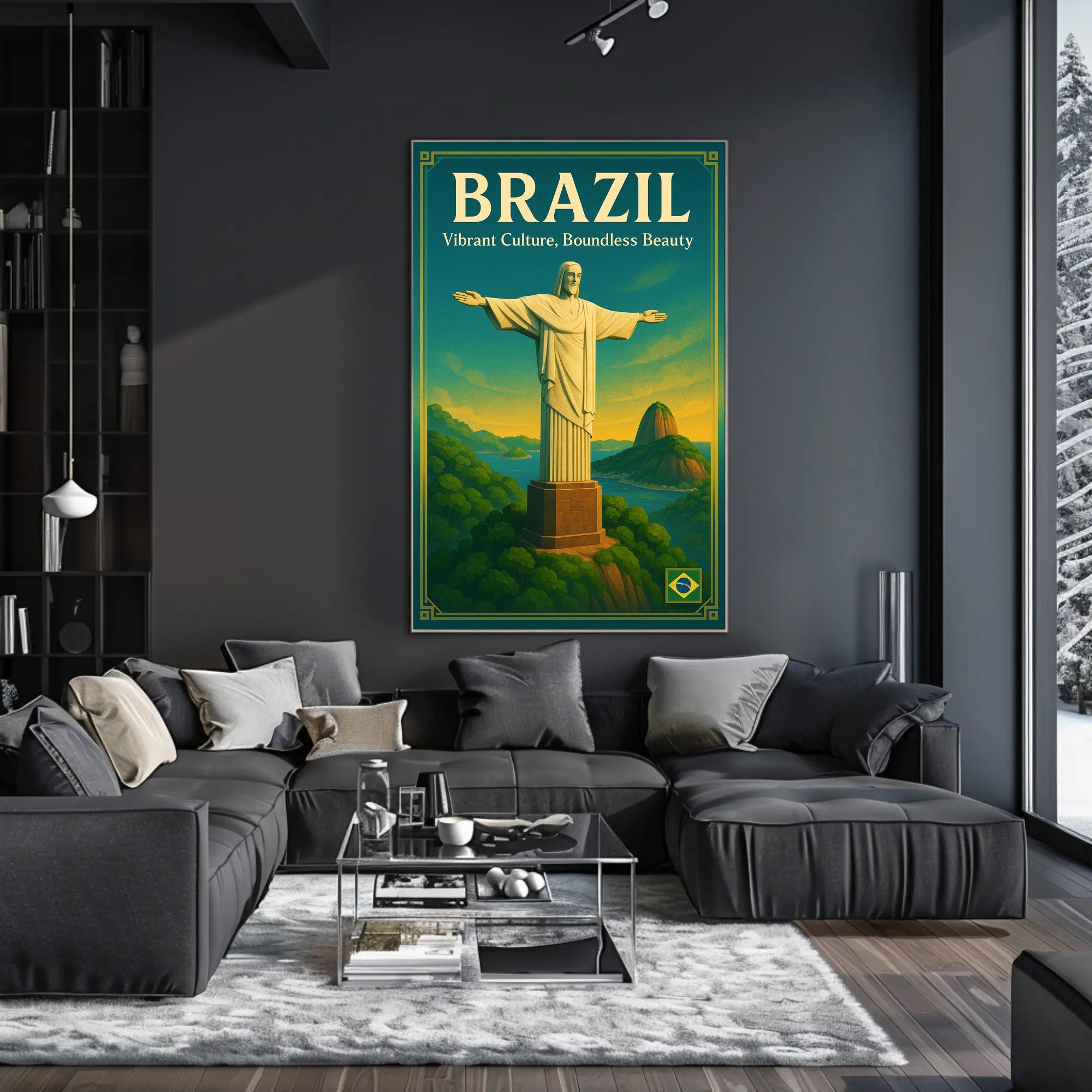 Brazil Vibrant Culture, Boundless Beauty Poster