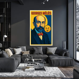 Georges Méliès Cinematic Pioneer Poster