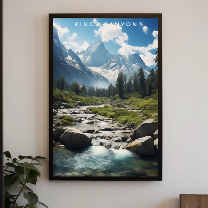 Kings Canyon National Park Poster