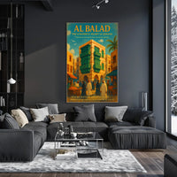Al Balad The Colorful Heart Of Jeddah Poster