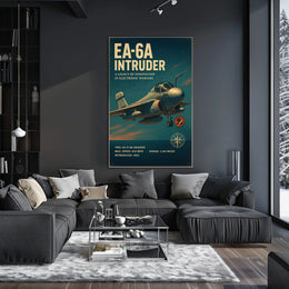 EA-6A Intruder A Legacy of Innovation Poster