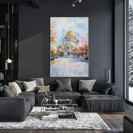 Bulgaria Sofia Alexander Nevsky Cathedral Poster