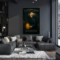 St. Catherine Labouré  The Silent Visionary Poster PosterGoat
