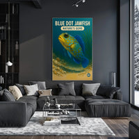 Blue Dot Jawfish NatureS Gems Poster