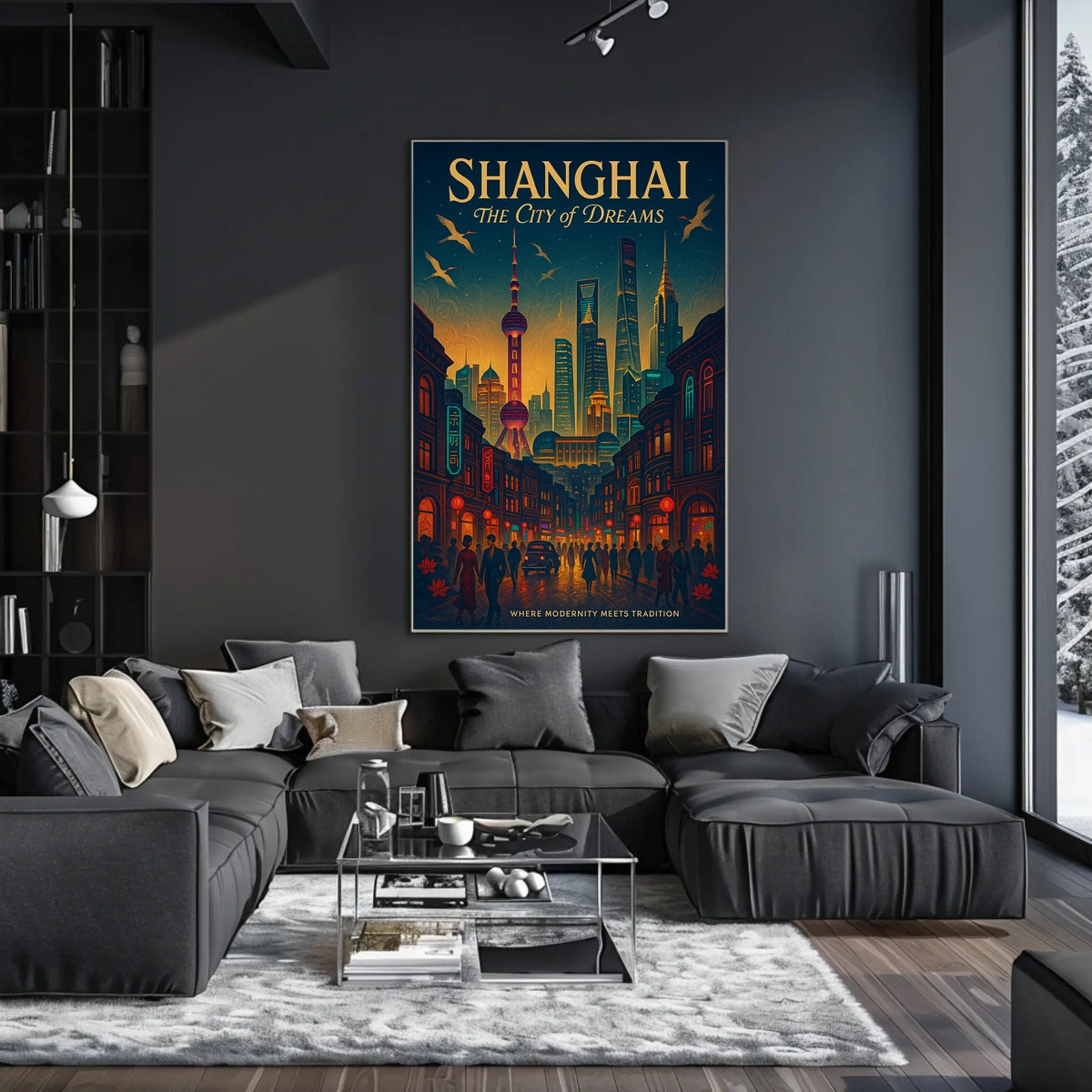 Shanghai The City of Dreams Poster