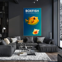 Boxfish The Armored Beauty of the Reef Poster PosterGoat