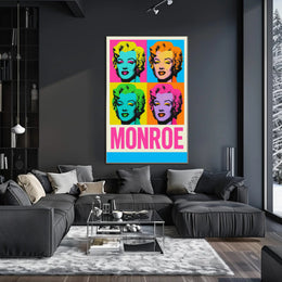 Pop Art Icon Monroe Poster PosterGoat