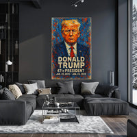 Donald Trump A Vision in Colors Poster