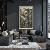 St. Michael Protector And Guardian Poster