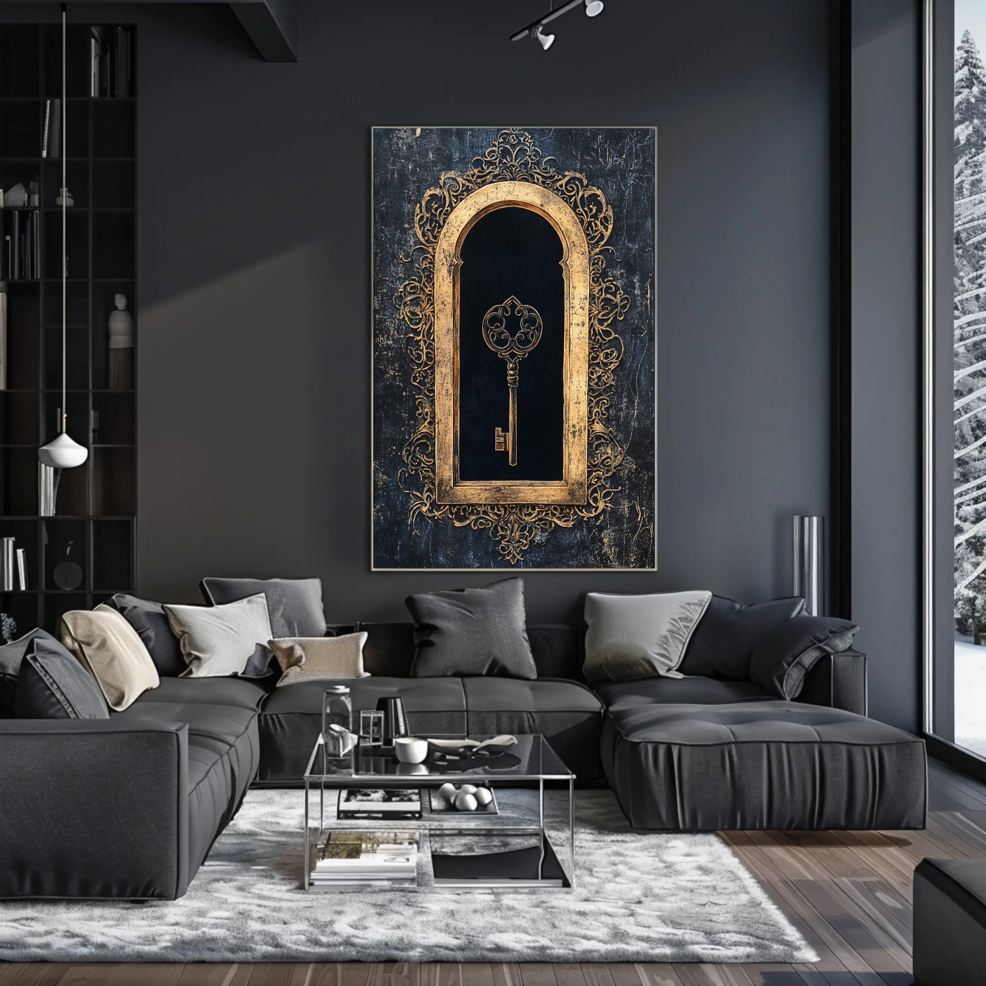 The Ornate Key Poster